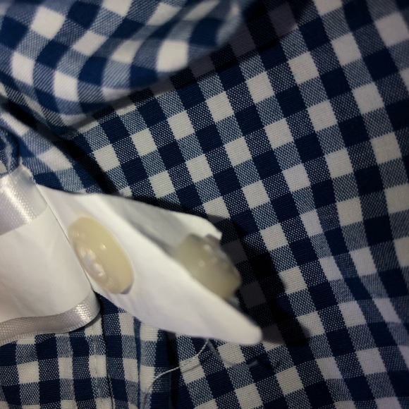 Vineyard Vines Classic Fit  Tucker Shirt Men’s Large Blue Bay Gingham Whale - Picture 9 of 9